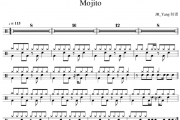 周杰伦《Mojito》架子鼓谱爵士鼓谱