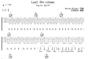 Last Christmas吉他谱 Taylor Swift-Last Christmas六线谱F调吉他谱