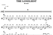 THE LONELIEST鼓谱 Måneskin-THE LONELIEST爵士鼓谱+动态视频 318鼓谱
