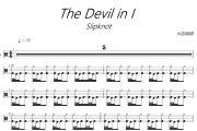 The Devil in I鼓谱 Slipknot-The Devil in I架子鼓|爵士鼓|鼓谱+动态视频