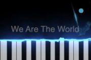 We Are the World钢琴谱 迈克尔杰克逊 D调五线谱
