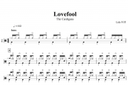 Love Fool鼓谱 The Cardigans - Love Fool架子鼓谱