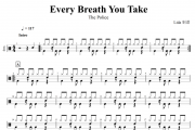 Every Breath You Take鼓谱 The Police警察乐队-Every Breath You Take