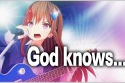 God knows...鼓谱 平野绫-God knows架子鼓谱