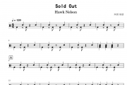Sold Out架子鼓 Hawk Nelson-Sold Out鼓谱