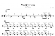 Munky Fusic鼓谱 Rock School Drums-Munky Fusic架子鼓谱