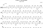 last christmas鼓谱 Taylor Swift《last christmas》架子鼓|爵士鼓|鼓谱+动态视频