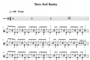 Dora and Bootsy四级考级曲鼓谱 九拍音乐《Dora and Bootsy四级考级曲》架子鼓|爵士鼓|鼓谱