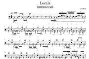 Locals鼓谱 SHREZZERS《Locals》架子鼓|爵士鼓|鼓谱 贝易制谱