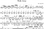 Walk Away 鼓谱 Lester Estelle《Walk Away 》(live)架子鼓|爵士鼓|鼓谱