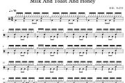 Roxette《Milk And Toast And Honey》架子鼓|爵士鼓|鼓谱 杨老师制谱