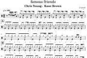 Chris Young、Kane Brown《Famous Friends 》架子鼓|爵士鼓|鼓谱