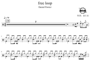 free loop鼓谱 Daniel Powter-free loop爵士鼓谱 鼓行家制谱