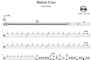 Basket Case鼓谱 Green Day-Basket Case爵士鼓谱 鼓行家制谱