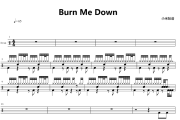 Burn Me Down鼓谱 hanji-Burn Me Down爵士鼓谱+动态视频 小米制谱