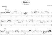 Perfect贝斯谱 Ed Sheeran - Perfect贝司BASS谱+动态视频