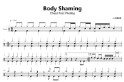 Body Shaming 鼓谱 Choco Trúc Phương-Body Shaming爵士鼓谱+动态视频 小米鼓谱