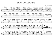 DDU-DU-DDU-DU鼓谱 BLACKPINK《DDU-DU-DDU-DU》架子鼓鼓谱