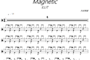 Magnetic 鼓谱 ILLIT《Magnetic 》架子鼓|爵士鼓|鼓谱+动态视频