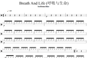 Breath And Life 鼓谱 Audiomachine-Breath And Life(呼吸与生命)爵士鼓谱+动